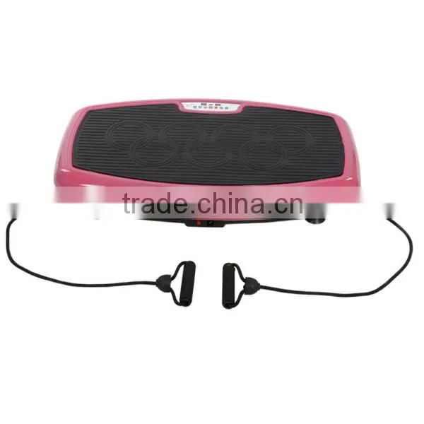2015 New ultrathin body slimmer home use oscillating vibration plate vibro telero oscilado plato crazy fit massage