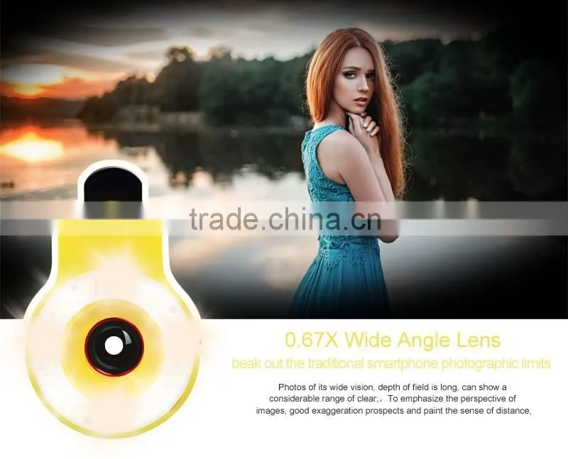 New Products Mini Portable Camera Mobile Phone Led Flash Light For iPhone 6 Samsung