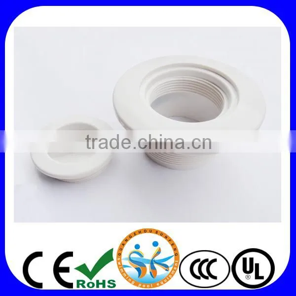 Swimming pool cleaning fitting, suction nozzle, cleaning interface