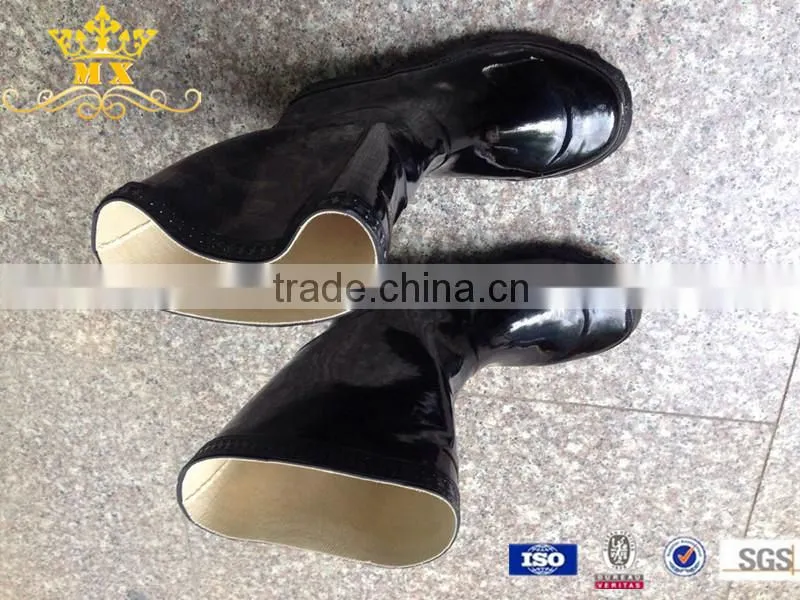cheap waterproof rubber rain boot for men