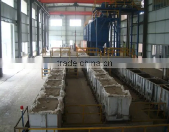 Qingdao latest automation control EPC casting production line