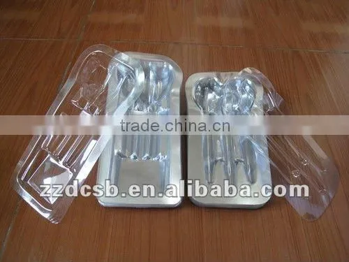 plastic pvc tray for electronic articles packaging