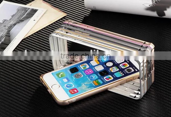 New arrival cell phone accessories for iphone 6 plus aluminum bumper