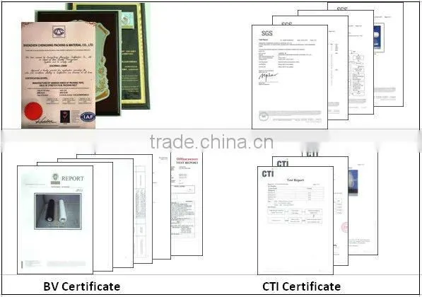 100% virgin material PVC food grade transparent cling film