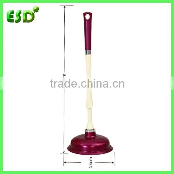 ESD Plastic Colored Custom Toilet Plunger With Handle