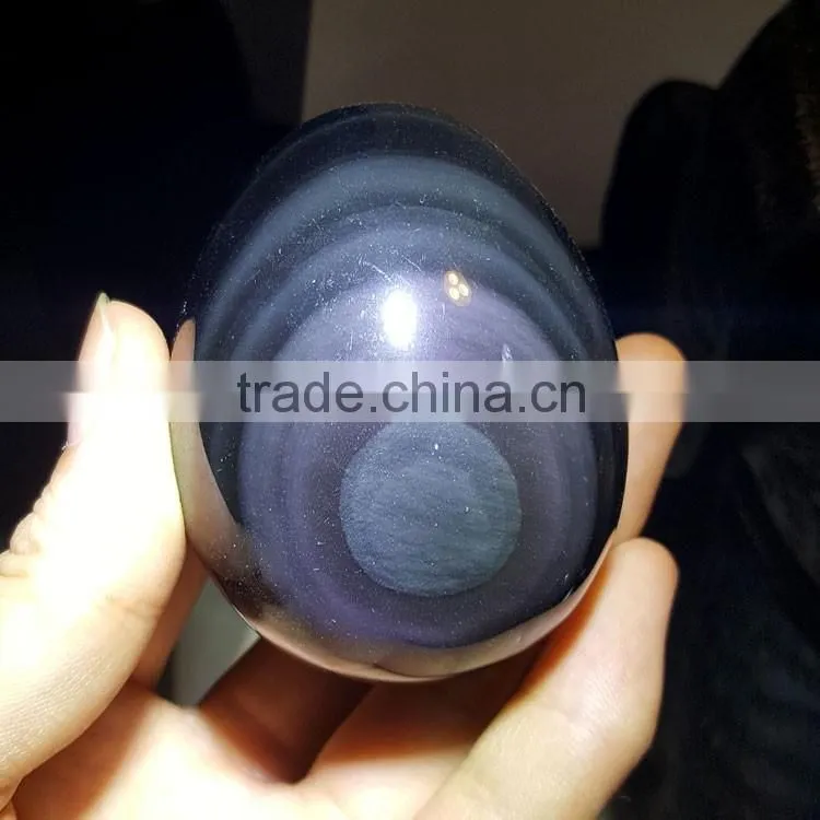 Rainbow Flashy Obsidian Eggs for Sale
