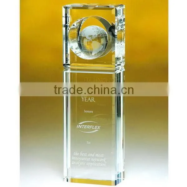 Modern new coming carved wood awards