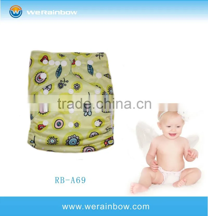 High Quality Bamboo Custom Printed Diaper