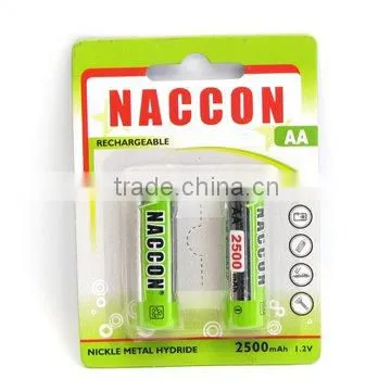 AA 1.2V Sub 2500mAh Ni-MH Battery Pack..59