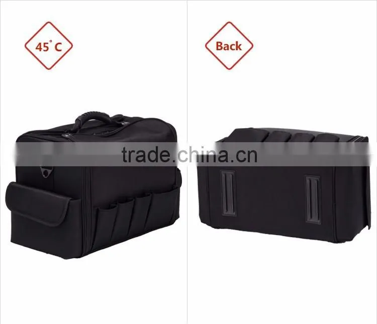 2015 professional portable promotional nylon makeup bag for cosmetic