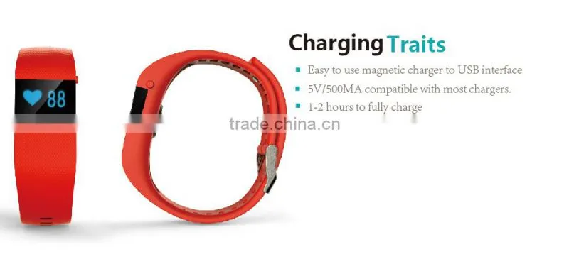 Heart Rate monitor OLED Display jw86 bluetooth healthy tracker smart bracelet