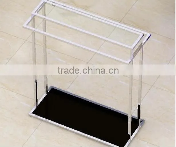 stainless steel and mental display cloth sale display stand for shop