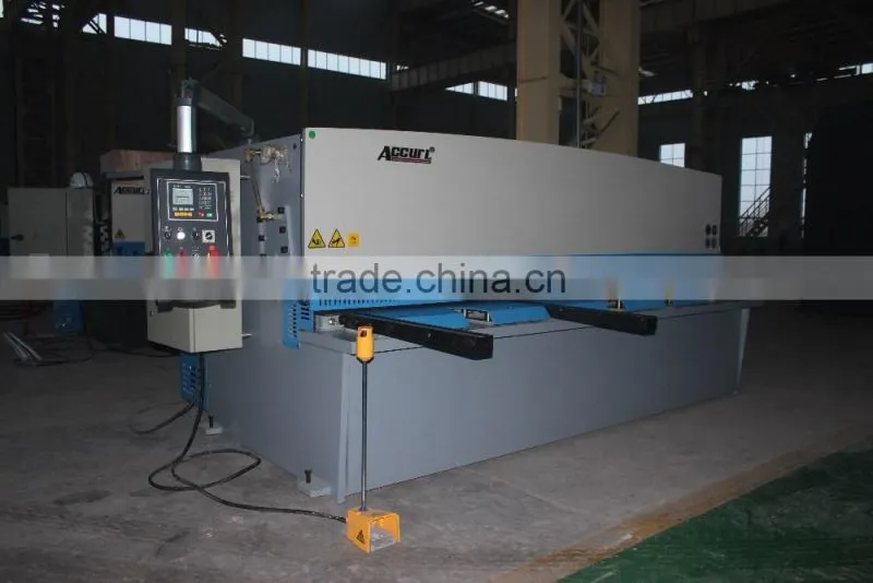 Accurl brand small shearing machine, hydraulic cutter machine