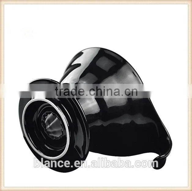 2-4 cups use porcelain coffee dripper spiral design