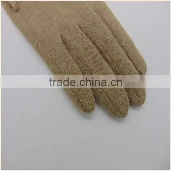Grey Cycling 100%Wool Gloves/Cashmere Gloves 2016 Top SELL