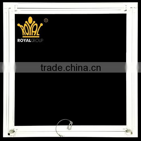 Aluminium drywall access panel with gypsum board construction material