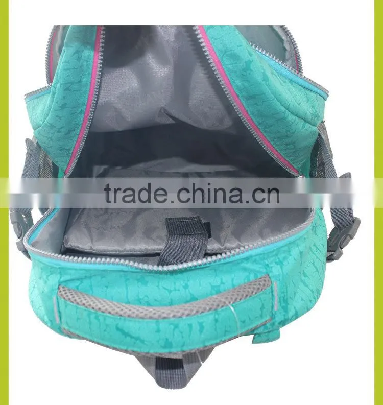 guangzhou factory waterproof fabric backpack for sale