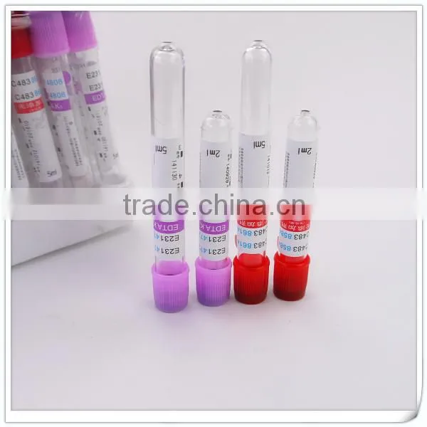 medical consumable blood vacuum tube