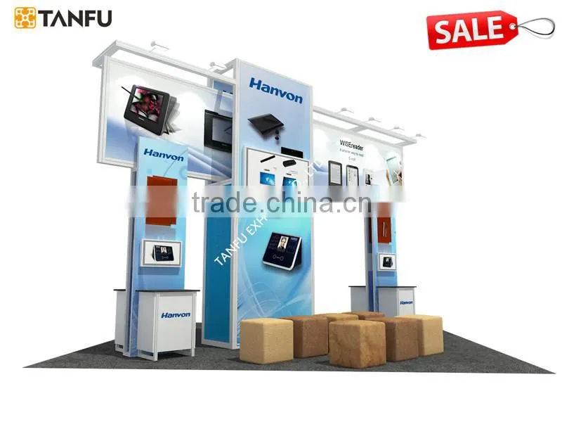 China Exhibition Booth Construction Services for Shanghai Trade Show Expo