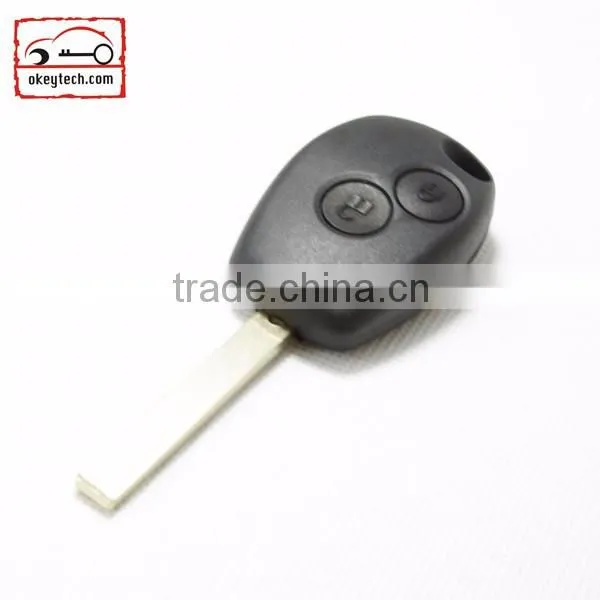 Okeytech Renault Car Key for romote key 2 button key shell no logo with 307 blank Renault remote key case