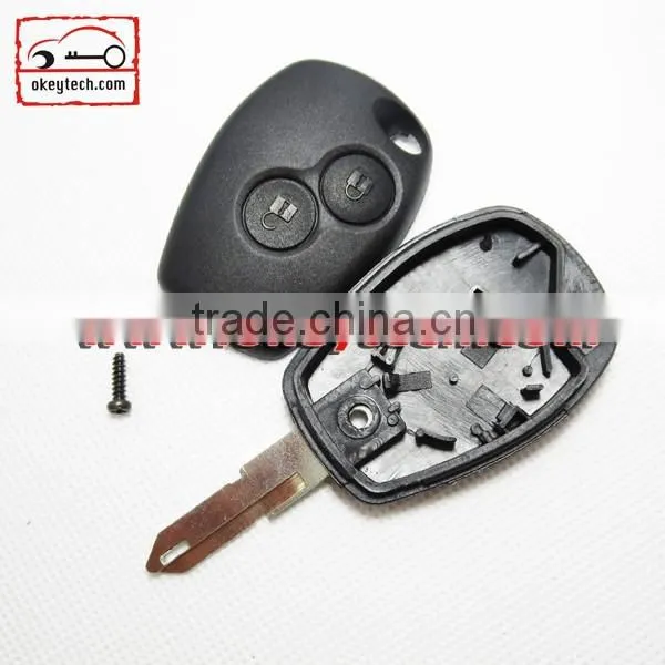 Good price Renault Car Key for romote key 2 button key shell no logo with 206 blank Renault remote key case