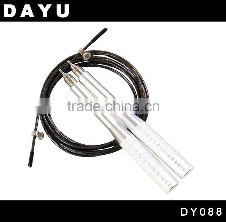 2015 NEW Adjustable Crossfit Speed Jump Rope With Aluminum Handle