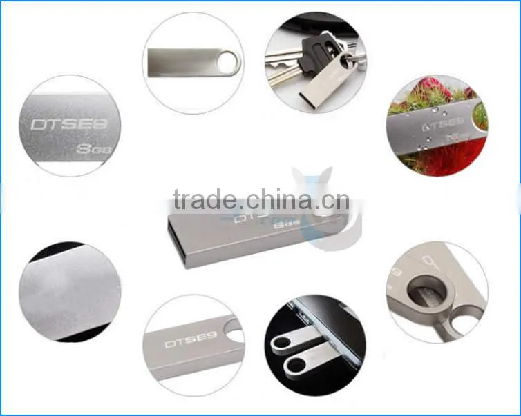 Original DTSE9 USB Flash Drive 64GB 8GB 16GB 32GB Class 10 with Blister Packing, Wholsale WaterProof Metal USB Flash Key