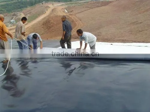 HDPE geomembrane puncture resistence