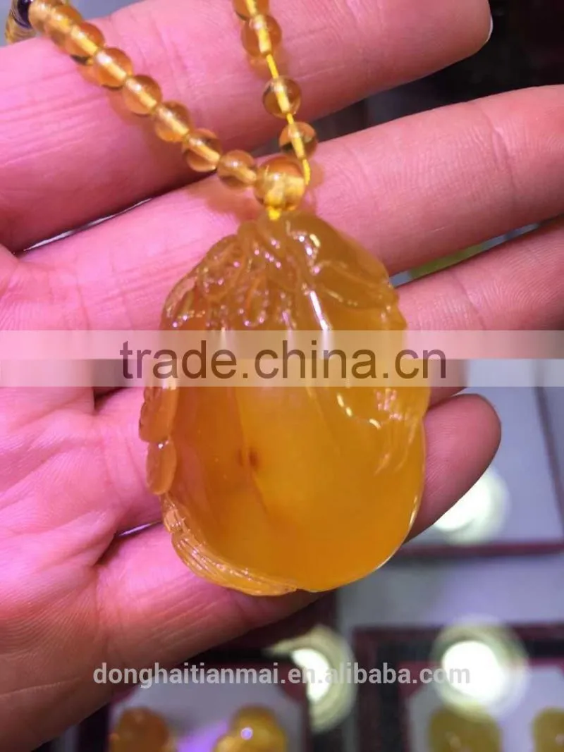 Wholesale Rare Natural Beeswax pendant