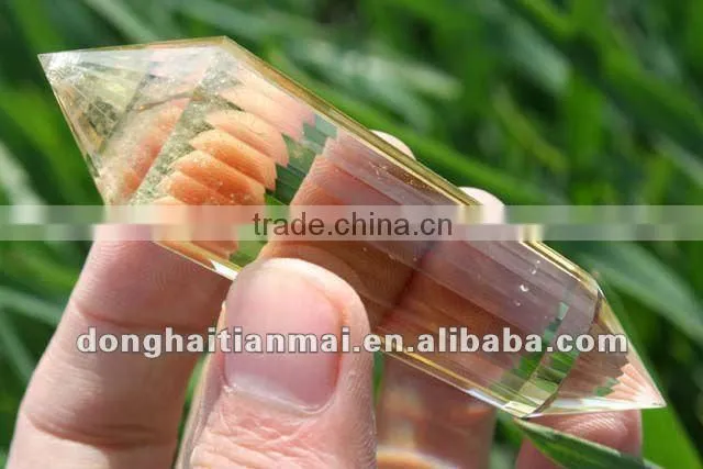 Natural VOGEL Rock Quartz Crystal