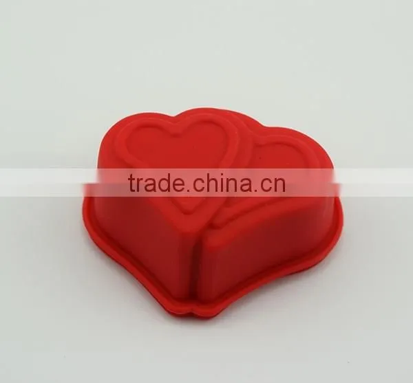 cup cake type silicone pumpkin shape cake mold