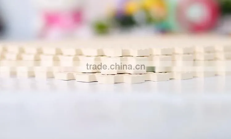 EVA laminated interlock flooring tiles