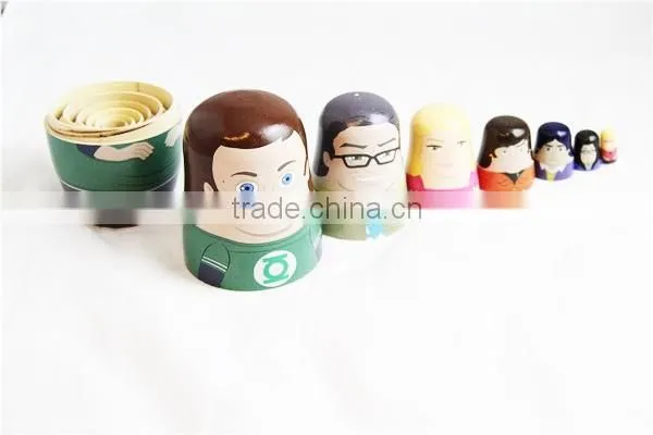 Diy toy nesting doll shop decoration