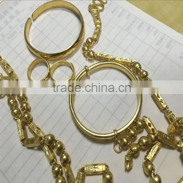 Jewelry plating processing and surface treatment