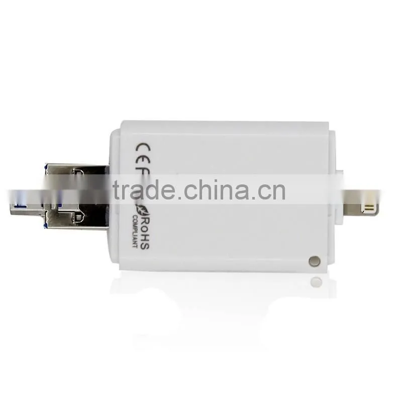 Universal I Flash Drive TF SD Memory Card Reader for iPhone 5 5s se 6 6s 6s Plus Andriod Phone