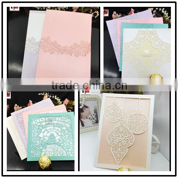 Hot Sale Wedding Invitation Card Luxury