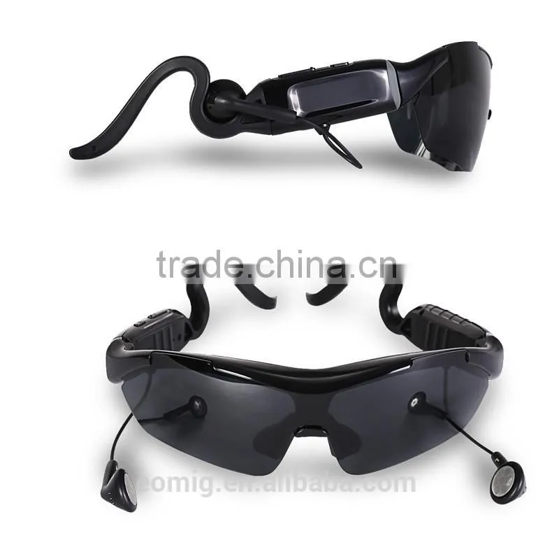 AOEOM 10M Transmission Distance Sunglasses With Bluetooth Stereo Headset