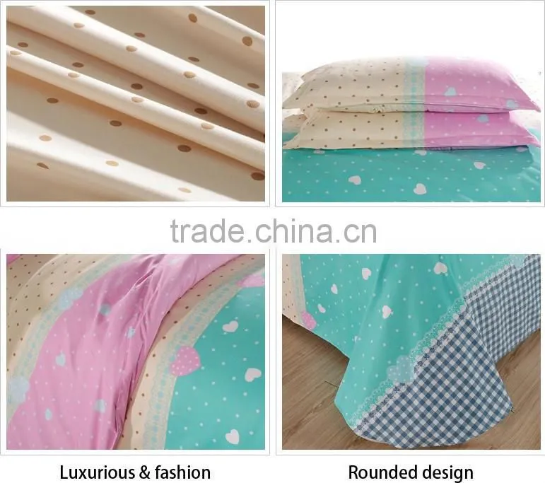 Elegant Thicken Sanded Cashmere Luxury embroidered bed sheet sets,Reactive Printed 4 pcs Bedclothes Duvet Cover