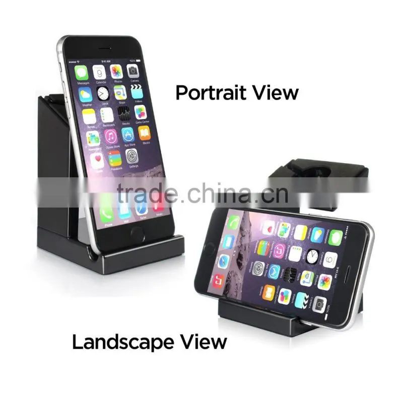 Hot selling factory price 2 in 1 stand holder for apple watch for iPhone