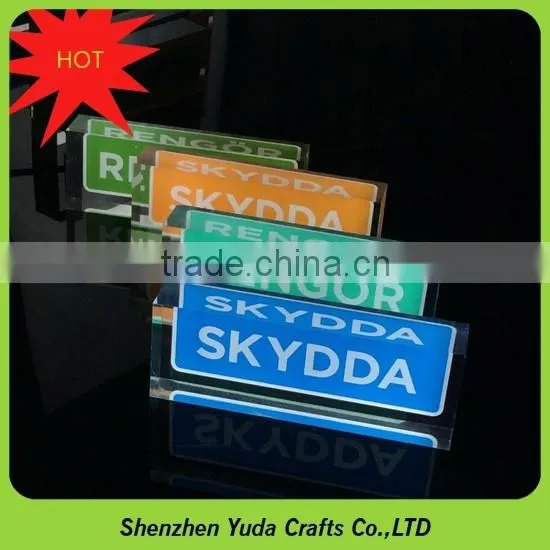 laser engraving design acrylic plaque block plexiglass awards display