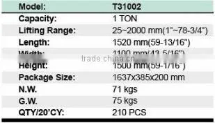 Torin BigRed 1 Ton Foldable Engine Crane