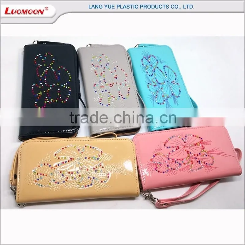 flip leather phone cover case embroidery Chinese style China wind for apple iphone 7 7 plus 7+ 6 6 plus 6+ 5 5s se 4