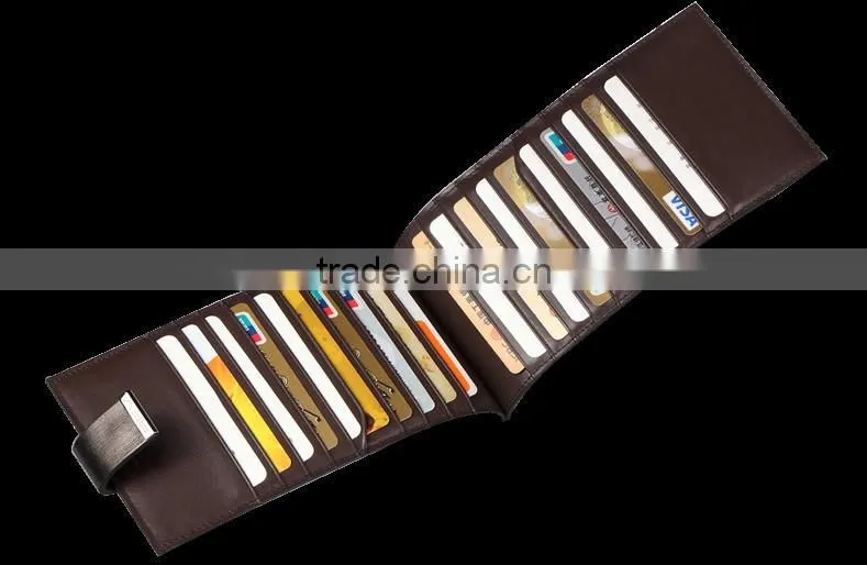 Promotional pu leather business card holder/custom name card holder