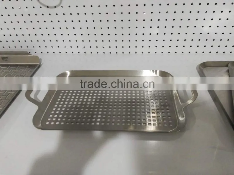 High quality stainless steel commercial grill pan
