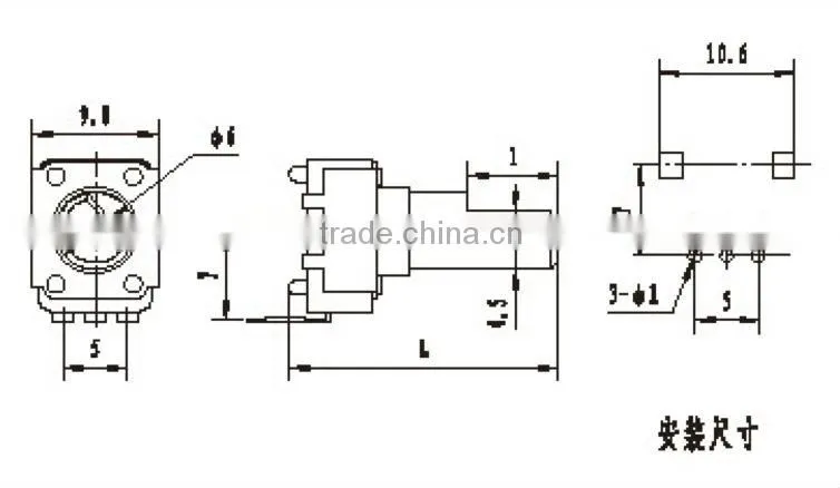 waterproof potentiometers