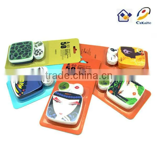 good design kaida new cheap color contact lens case