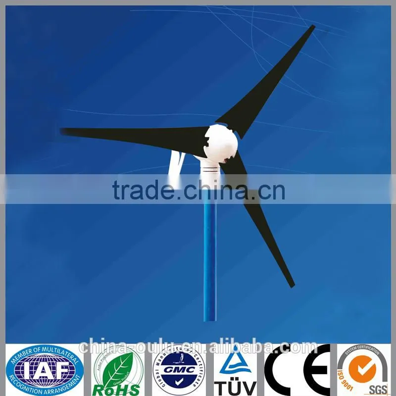 300W 12V/24V wind turbine generator for home solar system, wind&solar wind generator