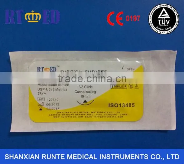Disposable Surgical Suture With Needle