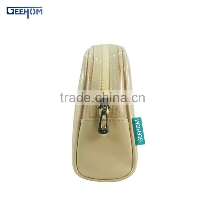 2016 pvc standup bag custom pvc mesh cosmetic bag