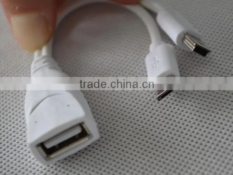 Micro USB mini usb otg cable for Samsung